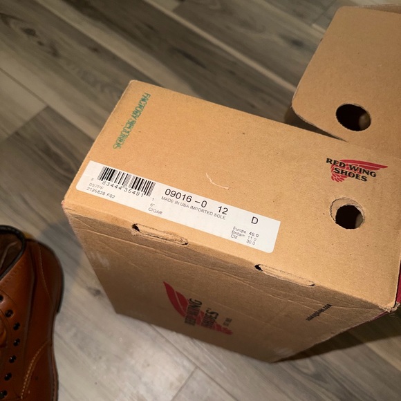 Red Wing Beckman Boots 9016 Cigar Featherstone Size 12D - Picture 7 of 8